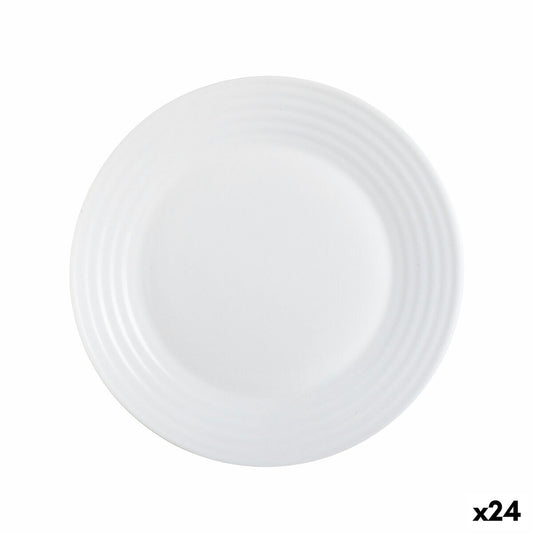 Dessertfad Luminarc Harena White Glass (19 cm) (24 enheder)