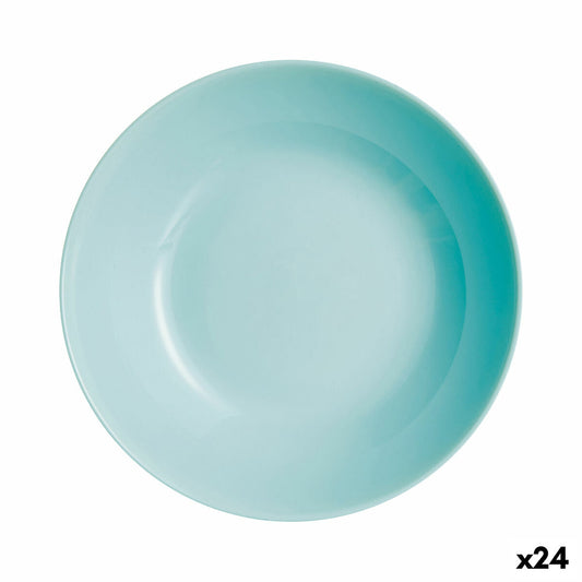 Deep Plate Luminarc Diwali Turquesa 20 cm turkis glas (24 enheder)