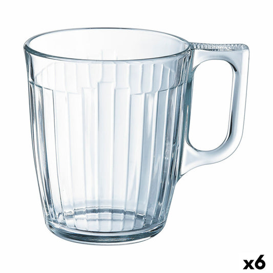 Kop Luminarc Nuevo Morgenmad gennemsigtigt glas (250 ml) (6 enheder)