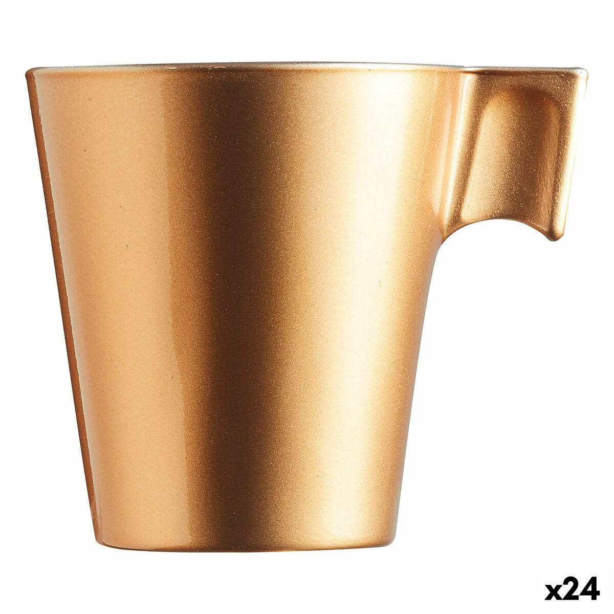 Kop Luminarc Flashy Golden 80 ml glas