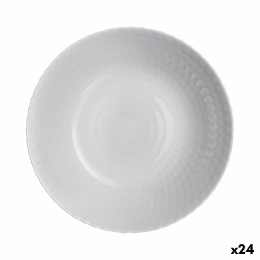 Deep Plate Luminarc Pampille Granit Grey Glas 20 cm (24 enheder)