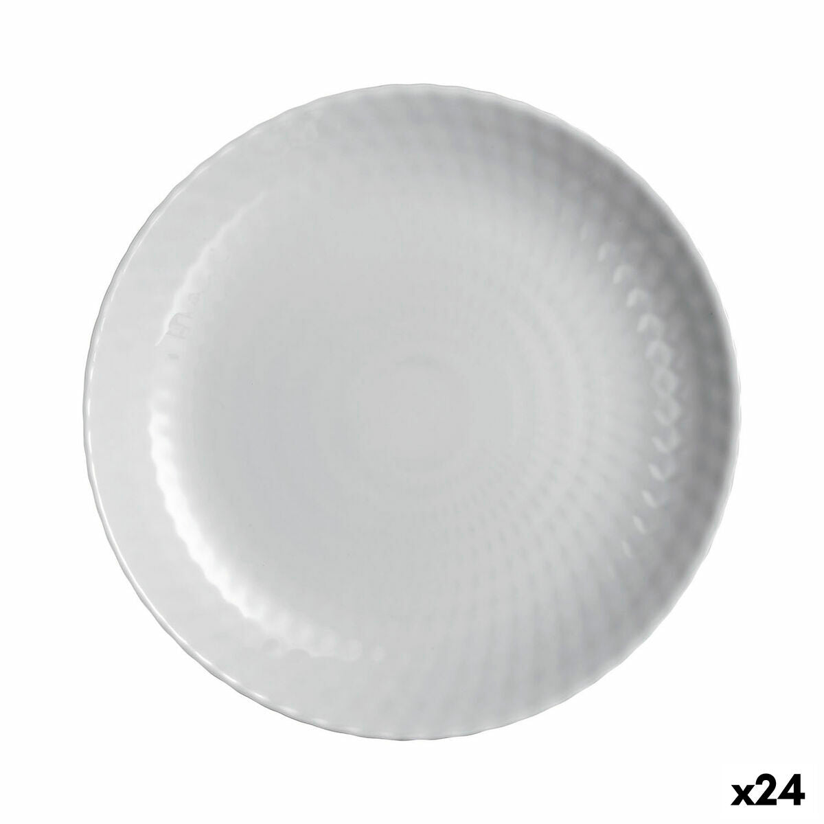 Dessertfad Luminarc Pampille Granit Grå Glas 19 cm (24 Enheder)