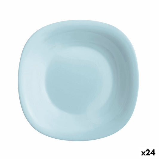 Deep Plate Luminarc Carine Paradise Blue Glass 21 cm (24 enheder)