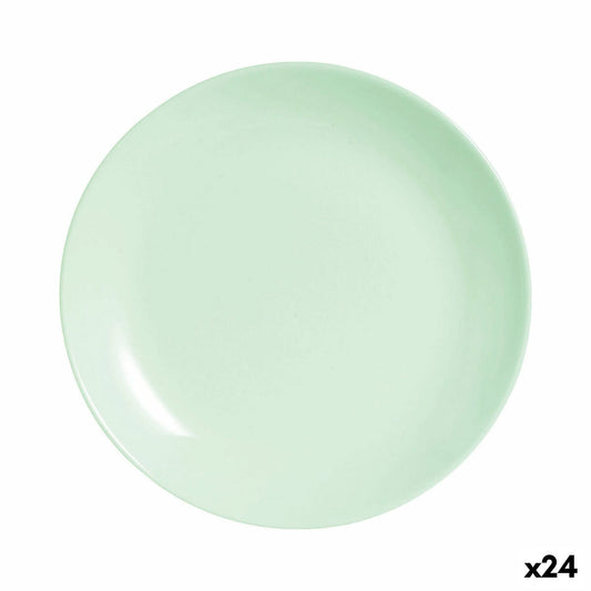 Dessertfad Luminarc Diwali Paradise Green Glas 19 cm (24 enheder)