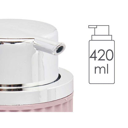 Soap Dispenser Berilo 3236-4 Pink Plastic 420 ml (32 Units) Berilo