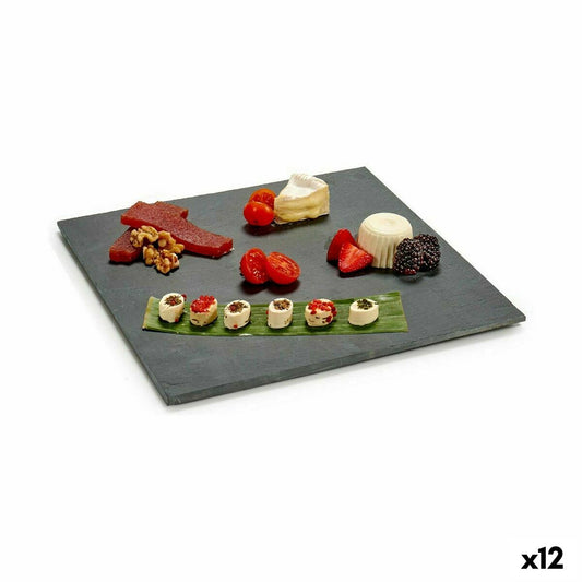 Snackbakke Black Board 30 x 0,5 x 30 cm (12 enheder)