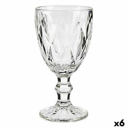 Vinglas Diamond Transparent Glas 330 ml (6 enheder)