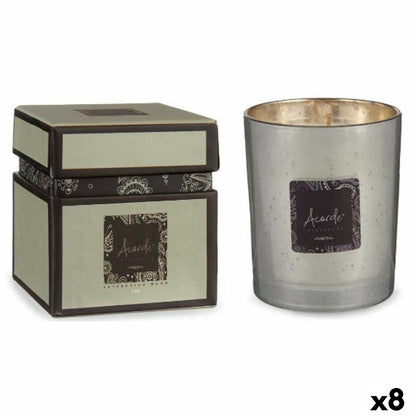 Scented Candle Acorde 7OZ-MAGNOLIA White flowers 200 ml (8 Units)