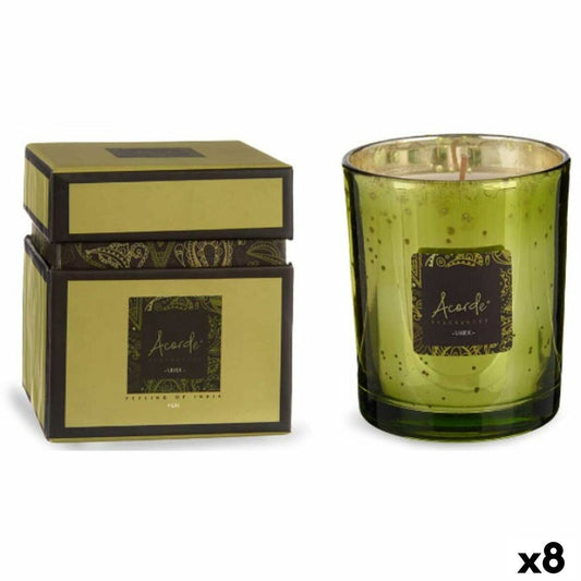 Scented Candle Acorde 7OZ-GREEN&LIME Lime Green Tea 200 ml (8 Units)