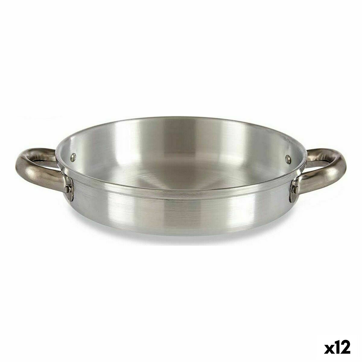 Pan Ø 20 cm Silver Aluminium (12 Units) Kinvara