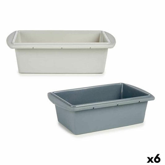 Bageform Svampekage 1,5 L 16 x 7 x 27,5 cm (6 enheder)