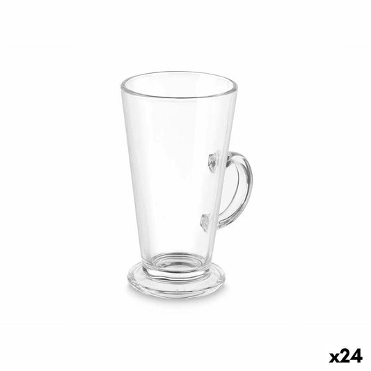 Wineglass Cafe Latte gennemsigtigt glas 280 ml (24 enheder)