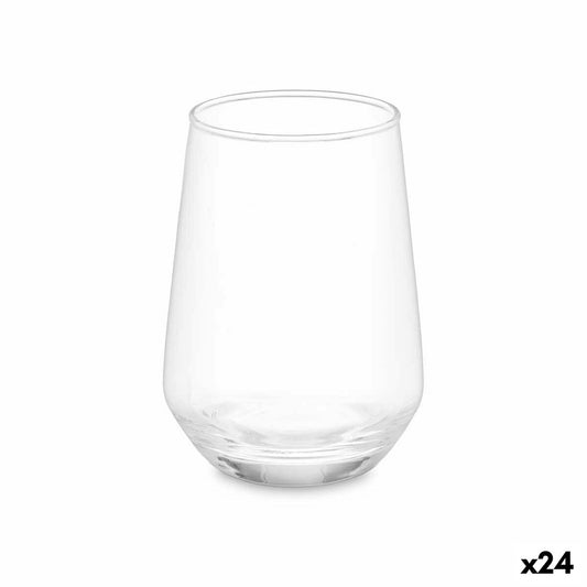 Glas konisk gennemsigtigt glas 390 ml (24 enheder)