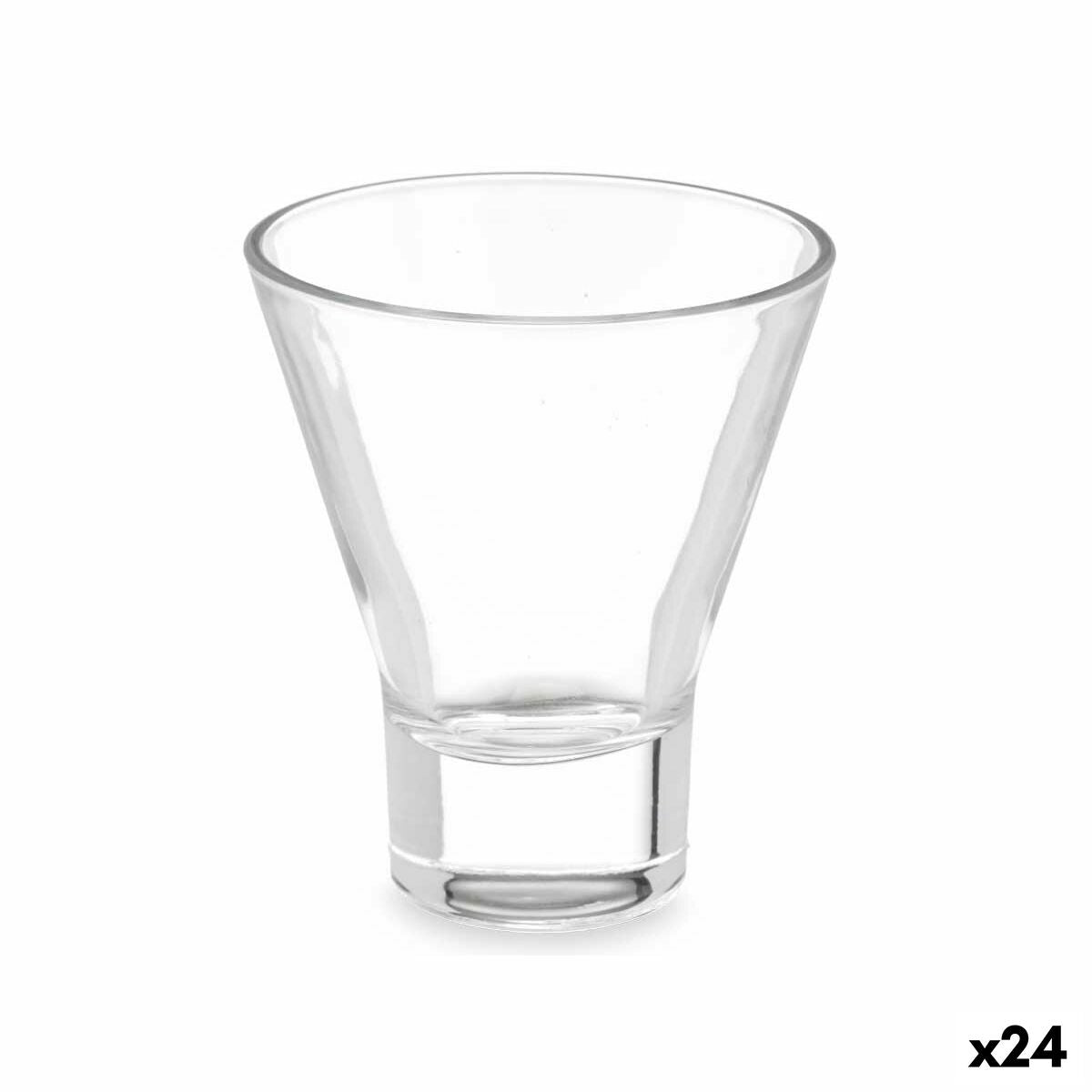 Glas gennemsigtigt glas 230 ml (24 enheder)