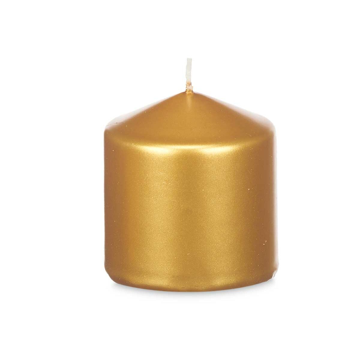 Candle Acorde 92532 Golden 7 x 7,5 x 7 cm (24 Units)