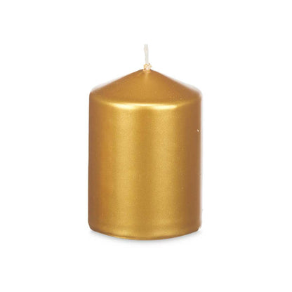 Candle Acorde 92534 Golden 7 x 10 x 7 cm (24 Units)