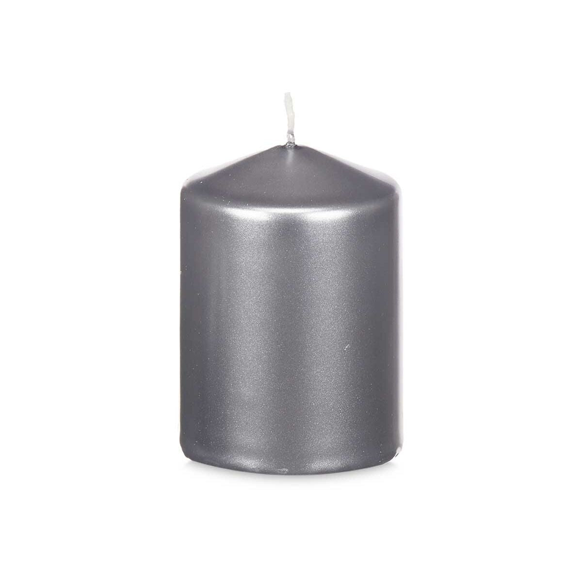 Candle Acorde 92535 Silver 7 x 10 x 7 cm (24 Units)