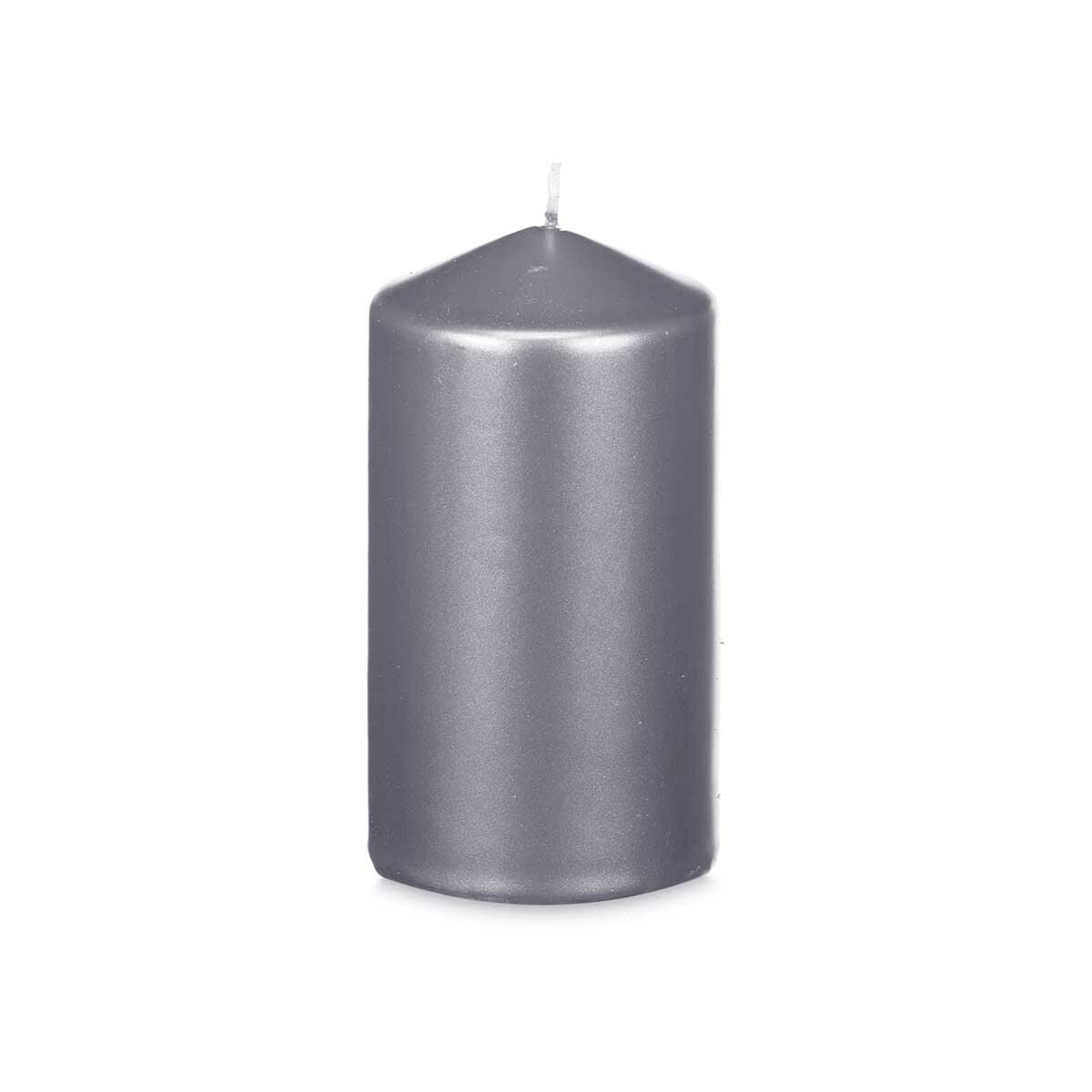 Candle Acorde 92537 Silver 7 x 13 x 7 cm (24 Units)