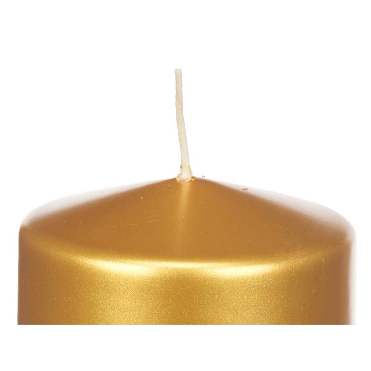 Candle Acorde 92542 Golden 9 x 10 x 9 cm (12 Units)