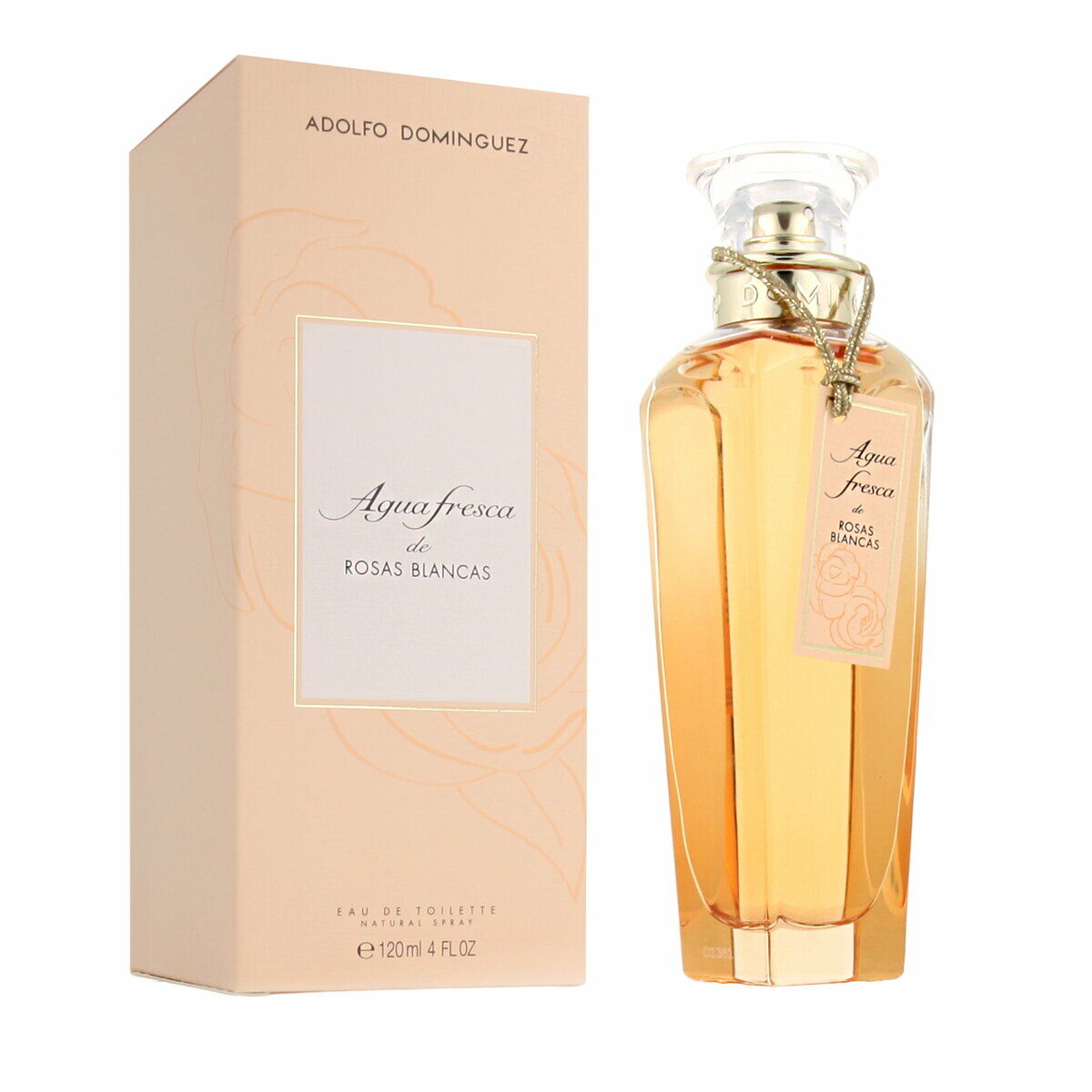 Women's Perfume Adolfo Dominguez EDT Agua fresca de rosas blancas 120 ml Adolfo Dominguez