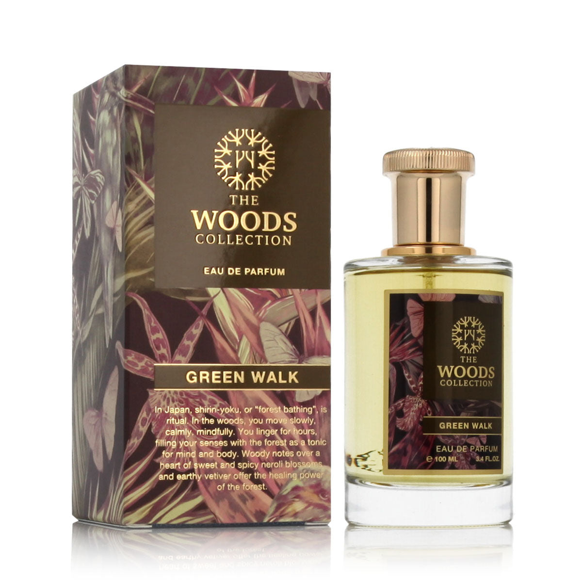 Unisex Perfume The Woods Collection EDP Green Walk 100 ml The Woods Collection