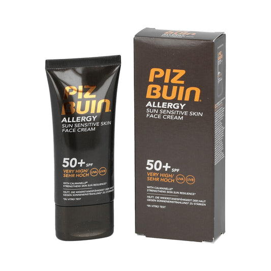 Ansigtssolcreme Piz Buin Allergy SPF 50+ 50 ml