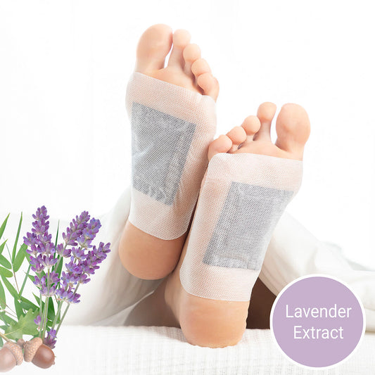 Detox fodplastre Lavendel InnovaGoods 10 enheder