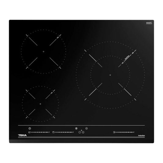 Induktionsvarmeplade Teka IZC63015BKMSS 60 cm (3 kogeområder)