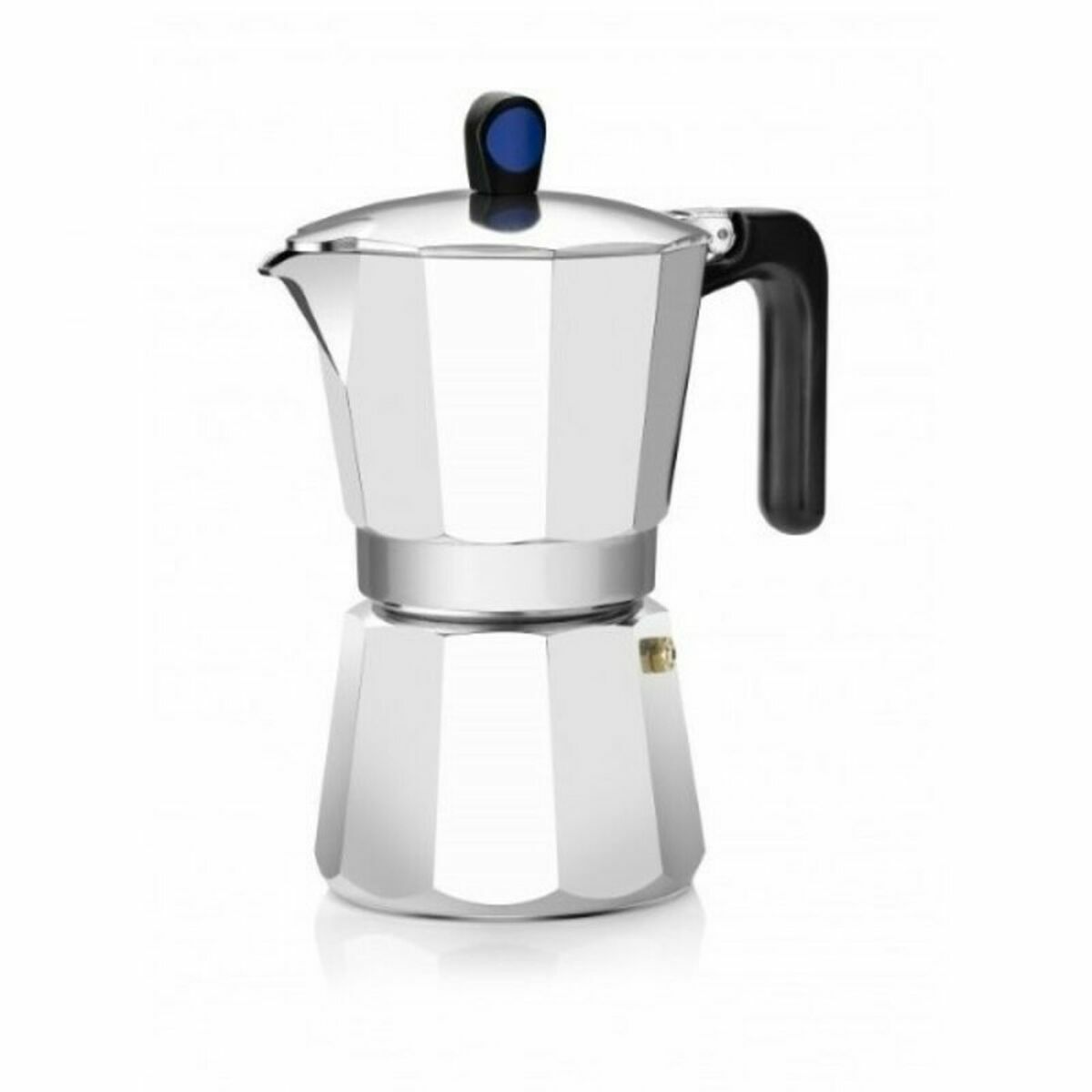 Italiensk kaffekande Monix 5300045871 Sølv aluminium 12 kopper